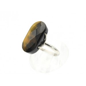 Кольцо тигровый глаз 10*20мм, . Кольцо тигровый глаз 10*20мм, .