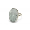 Кольцо флюорит "Овал" 19*26мм
