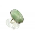 Кольцо флюорит "Овал" 18*29мм