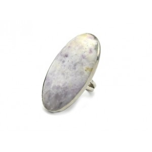 Кольцо флюорит "Овал" 29*52мм