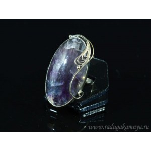Кольцо флюорит 23*40мм