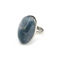 Кольцо из флюорита "Овал" 17*26мм