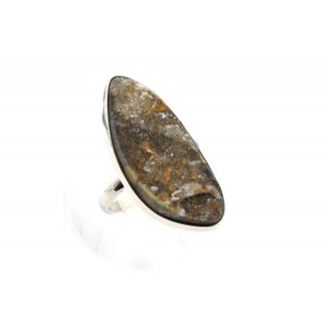 Кольцо халцедон 15*32мм