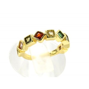 Кольцо Геометрия с фианитами цвет ассорти (иск.) Кольцо Геометрия с фианитами цвет ассорти (иск.)