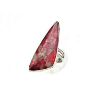 Кольцо с тулитом "Грация" 20*47мм