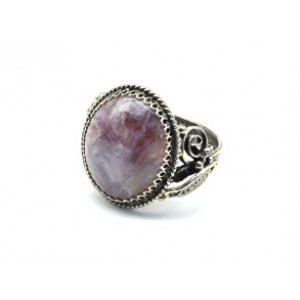 Кольцо чароит "Овал" 19*21мм Кольцо чароит "Овал" 19*21мм