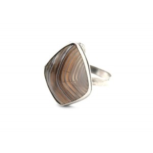 Кольцо яшма уральская 15*33мм Кольцо яшма уральская 15*33мм