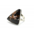 Кольцо яшма Пикассо "Грация" 19*28мм.