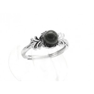 Кольцо с яшмой зеленой 5мм Кольцо с яшмой зеленой 5мм