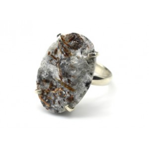 Кольцо астрофиллит 16*24мм