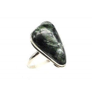 Кольцо серафинит "Грация" 15*25мм.