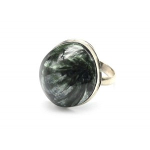 Кольцо серафинит 20*23мм.