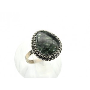 Кольцо серафинит "Грация" 16*17мм