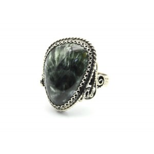 Кольцо серафинит 19*26мм