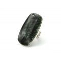 Кольцо серафинит "Прямоугольник" 26*48мм
