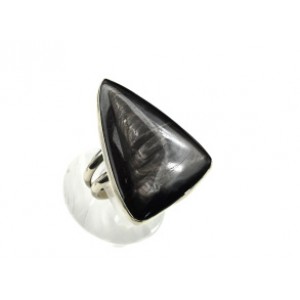 Кольцо гиперстен "Грация" 25*35мм.