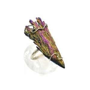 Кольцо кианит 17*39мм