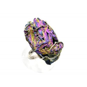 Кольцо кианит 21*34мм Кольцо кианит 21*34мм