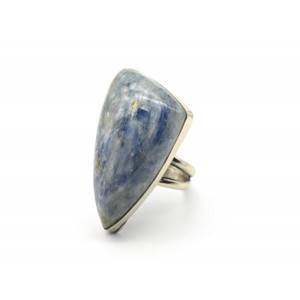 Кольцо кианит "Грация" 22*39мм