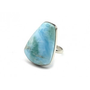 Кольцо ларимар 20*28мм