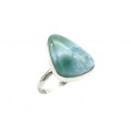 Кольцо ларимар 17*21мм