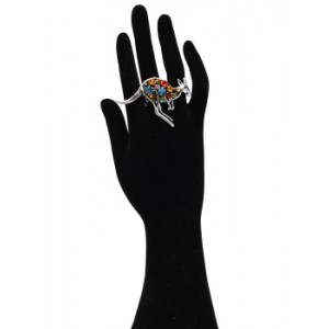 Кольцо кенгуру цв5 (иск.)