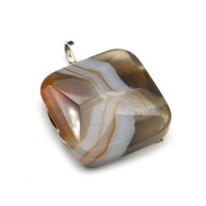 Кулон агат 32*32мм.