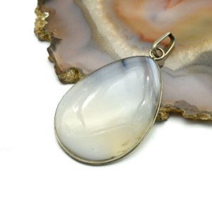 Кулон агат 28*39мм