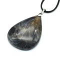 Кулон из мохового агата "Капля" 37*52мм, вес 25,5г