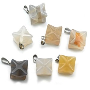 Кулон меркаба 13*13мм из агата бразильского Кулон меркаба 13*13мм из агата бразильского