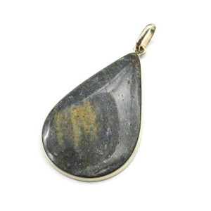 Кулон уткинит (авантюрин) 31*48мм.