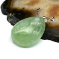 Кулон из пренита "Капля" 29*39мм, вес 22,5г