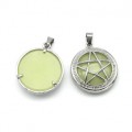 Кулон Звезда 27*27мм из кварца светящегося Кулон Звезда 27*27мм из кварца светящегося
