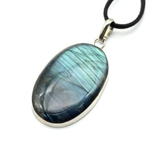 Кулон лабрадор "Овал" 25*42мм.