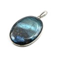 Кулон лабрадор "Овал" 33*43мм. Кулон лабрадор "Овал" 33*43мм.