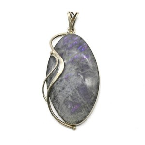 Кулон беломорит 30*53мм