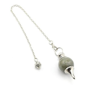 Маятник купол из лабрадора 18*18*41мм