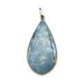 Кулон лазурит 27*50мм.