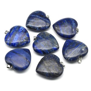 Кулон из лазурита "Сердце" 40*40мм