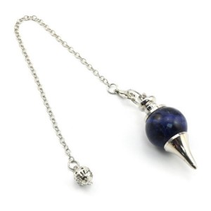 Маятник купол из содалита 18*18*41мм