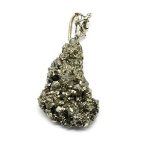 Кулон из пирита 28*41мм.