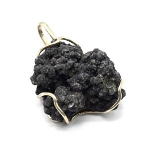 Кулон халцедон виноградный 25*31мм.