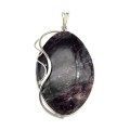 Кулон чароит 38*60мм