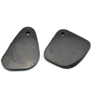 Кулон из шунгита "Срез" 40*50мм