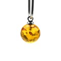 Кулон шарик из янтаря 8мм цв.медовый (иск.) Кулон шарик из янтаря 8мм цв.медовый (иск.)