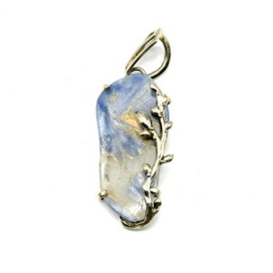 Кулон кианит 18*38мм.