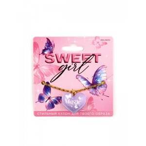 Кулон Кулон сердце “Sweet girl”, 2,4 х 2,3 см