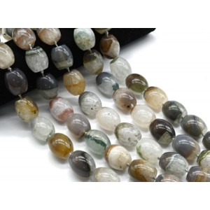Бусины из агата бразильского овал 20*22мм, 43см, 17 бусин Бусины из агата бразильского овал 20*22мм, 43см, 17 бусин