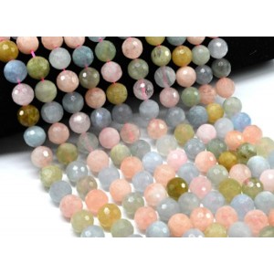 Бусины из берилла шарик гр.12мм, 38см, 33 бусины