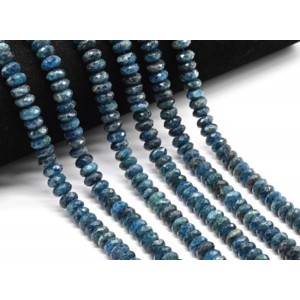 Бусины из апатита рондель гр.8*4,5мм, 40см, 96 бусин
